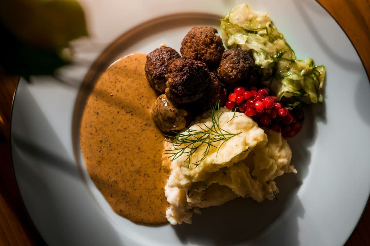 Gehaktballen in jus